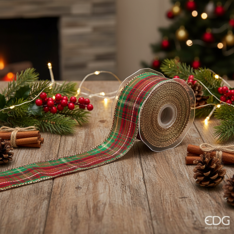 EDG Enzo De Gasperi | Nastro decorativo Natale 2025