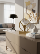 MASCAGNI | Statua atleta, uomo, figura, tuffatore, oggetto deco champagne in resina