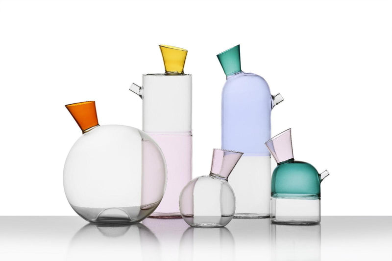 Decanter in vetro Borosilicato Travasi Ichendorf Milano