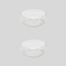 Galbiati Milano Set 2 pz. Ciotole in vetro Crackle