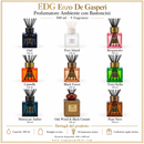 EDG Enzo De Gasperi | Profumatore ambiente con bastoncini bottiglia 500 ml. - 9 Fragranze