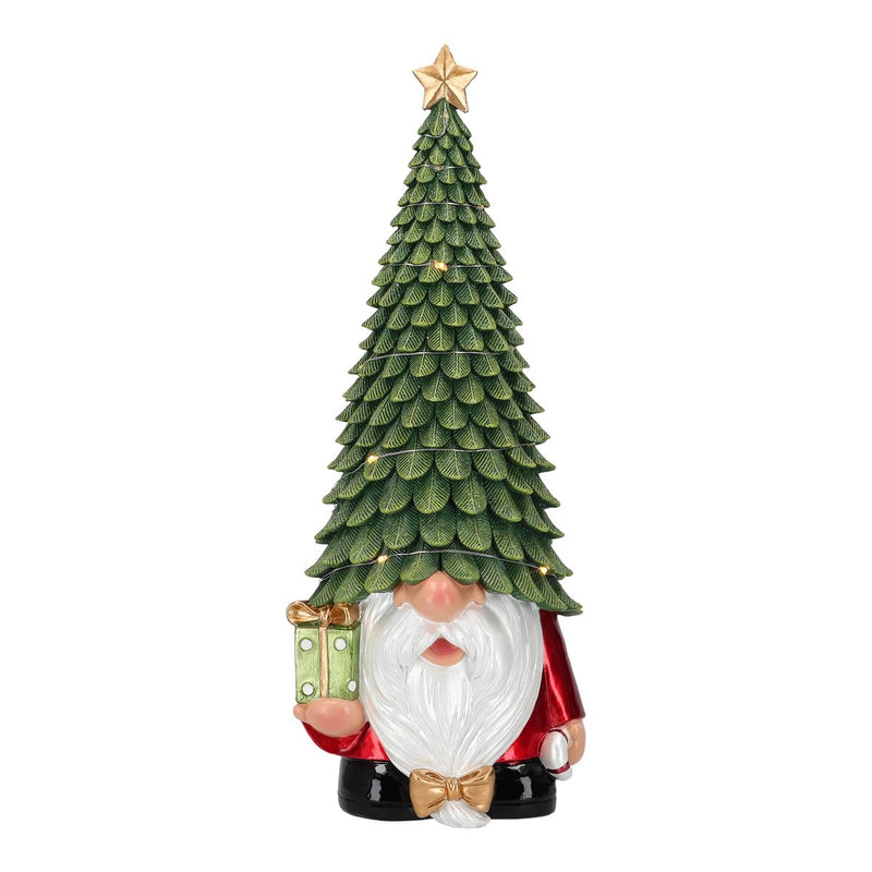 Timstor | Gnomo Poly con Albero LED sulla testa Natale 2025