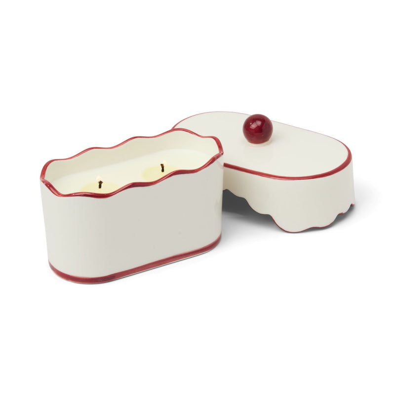 Paddywax | Candela Cherie 5,5oz/155g su piatto in ceramica