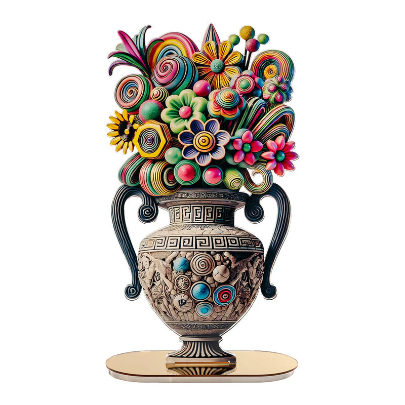 Linee Recanati | Vaso fiori Greek Pop decorativo