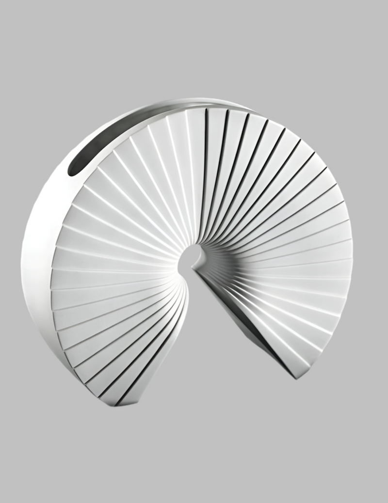Rosenthal | Vaso Arcus in porcellana smaltata bianco opaco