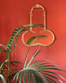 Seletti Specchio con cornice oro Liberty Man