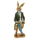 statuina in resina rabbit uomo