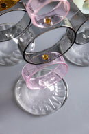 Galbiati Milano | Candeliere 4 anelli in vetro borosilicato Chains & Rings