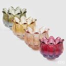 EDG Enzo De Gasperi | Portacandela testa di tulipano in vetro Natale 2025