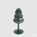 EDG Enzo De Gasperi | Portacandela calice di pino in vetro Natale 2025