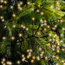 Kit Scenografico Natale | Albero Grandis Fir H 240 cm con Base Tronco e 1512 LED