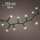 Kit Scenografico Natale | Albero Grandis Fir H 180 cm con Base Tronco e 750 LED