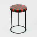 EDG Enzo De Gasperi | Tavolo rotondo bicolore decorativo Natale 2025