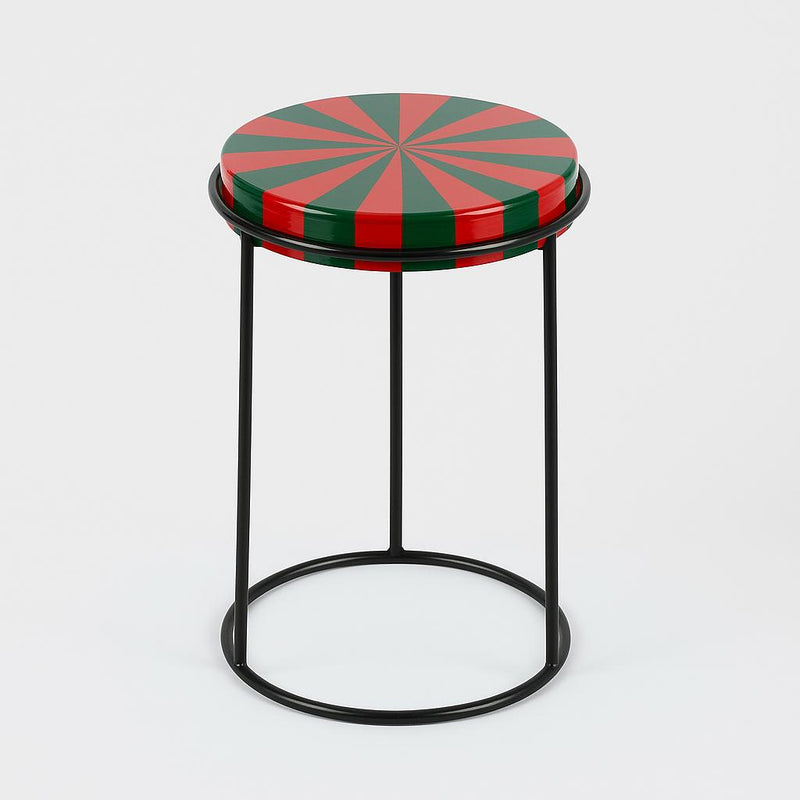 EDG Enzo De Gasperi | Tavolo rotondo bicolore decorativo Natale 2025