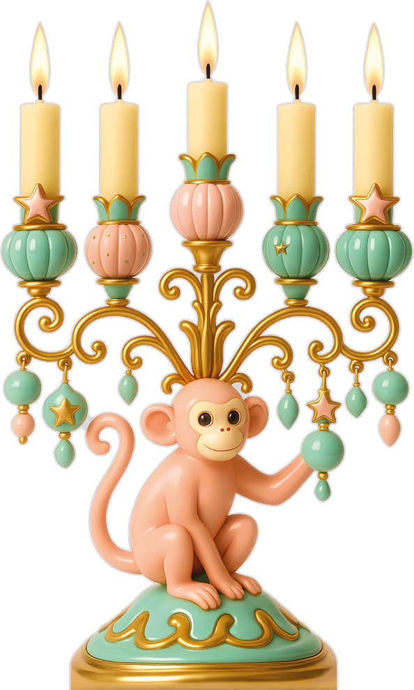 Linee Recanati | Candelabro Natalizio Artpop