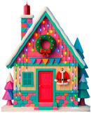 Linee Recanati | Casetta Candelabro Natalizia Lumichalet