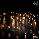 Kit Completo Natale | Pino Luxury EDG H 210 cm con Base Tronco, 1000 LED e Borsone