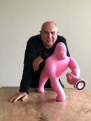 Lampada da tavolo Kong XS Nero QEEBOO