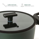 🆕 Sambonet | Wok 1 Manico Titan Pro Green Double Induction in Alluminio