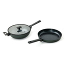 🆕 Sambonet | Wok 1 Manico Titan Pro Green Double Induction in Alluminio