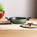 🆕 Sambonet | Tegame 2 Maniglie Titan Pro Green Double Induction in Alluminio