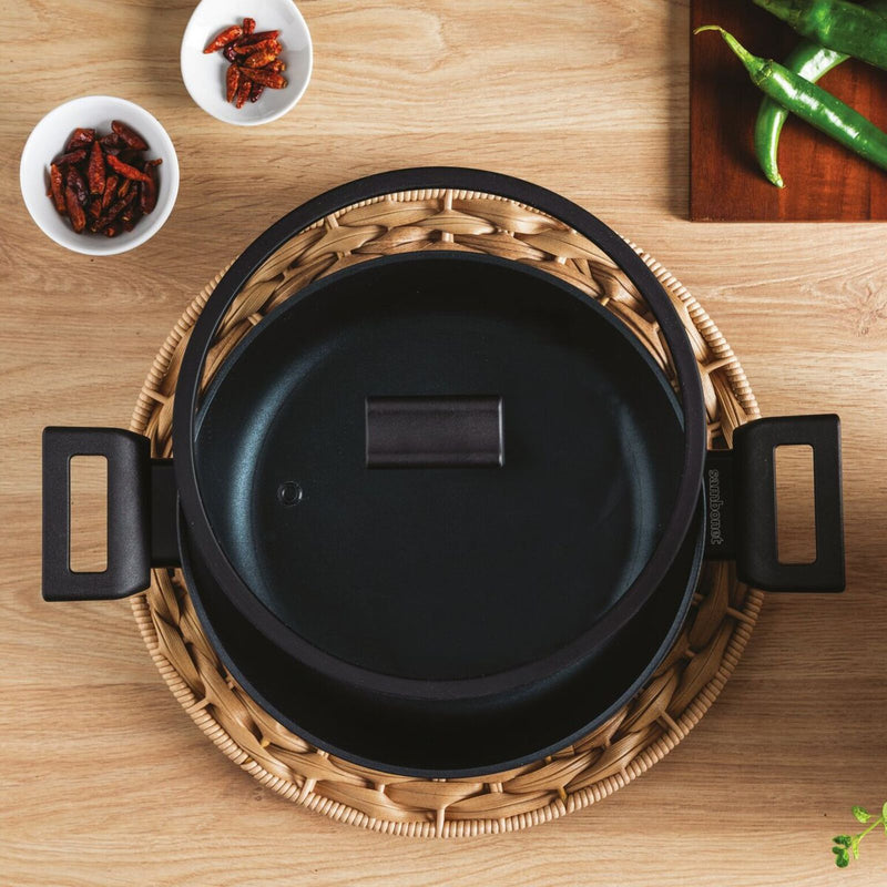 🆕 Sambonet | Tegame 2 Maniglie Titan Pro Green Double Induction in Alluminio