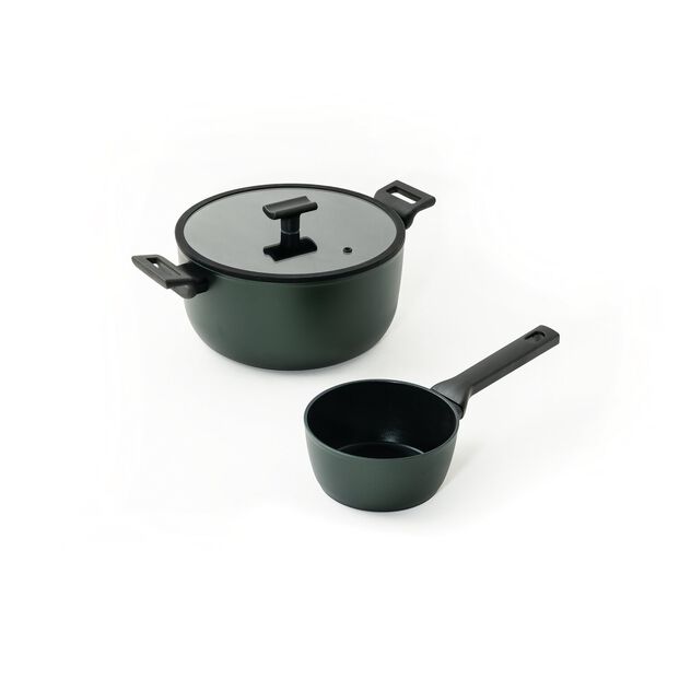 🆕 Sambonet | Casseruola Alta 1 Manico Titan Pro Green Double Induction in Alluminio