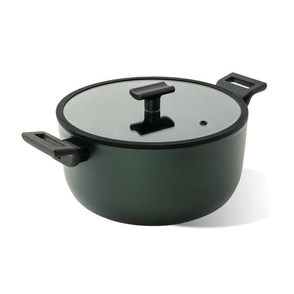 🆕 Sambonet | Casseruola Alta 2 Maniglie Titan Pro Green Double Induction in Alluminio