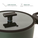 🆕 Sambonet | Casseruola Alta 2 Maniglie Titan Pro Green Double Induction in Alluminio