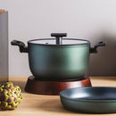 🆕 Sambonet | Casseruola Alta 2 Maniglie Titan Pro Green Double Induction in Alluminio