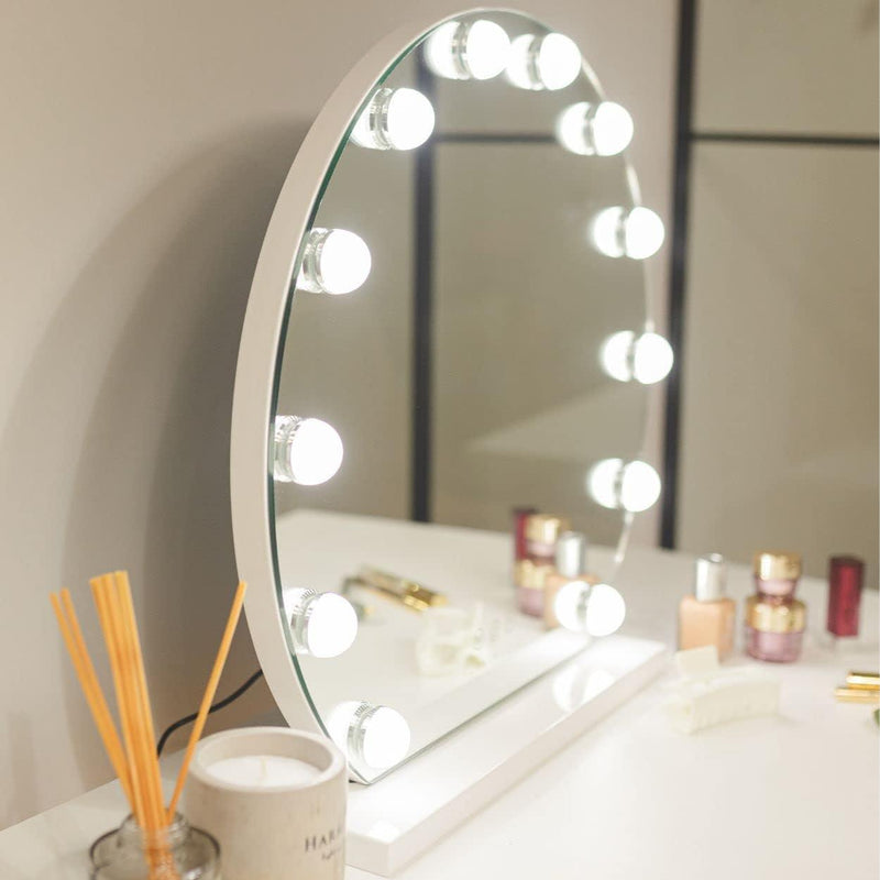 Specchio Trucco con Luci LED Flamingueo