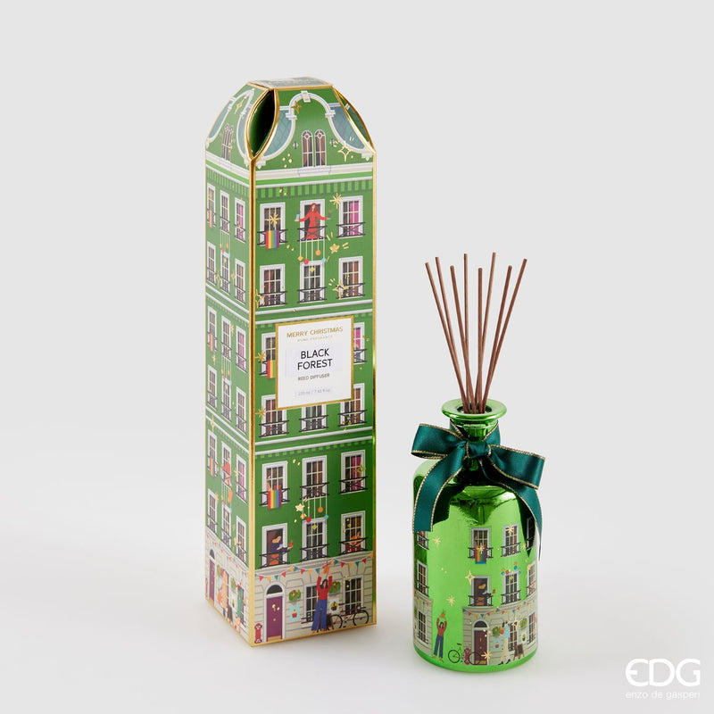 EDG Enzo De Gasperi | Profumatore in bottiglia di vetro 200 ml "Rue De Rivoli" Natale 2025