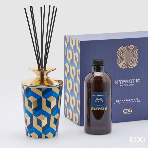 Profumatore HYPNOTIC in Bottiglia ceramica 900 ml. EDG Enzo De Gasperi