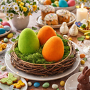 Werner Voss Uovo Pasquale In Gres Con Effetto Pelo