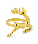 Fade Maison | Set 6 Legatovagliolo Renna in Metallo Natale 2025