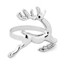 Fade Maison | Set 6 Legatovagliolo Renna in Metallo Natale 2025