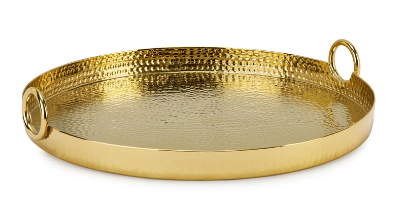 Fade Maison Vassoio Rotondo Shine in Metallo Natale 2024