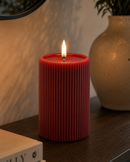 EDG Enzo De Gasperi | Candela LED Lounge Moccolo con Timer – 3 Dimensioni e 3 Colori