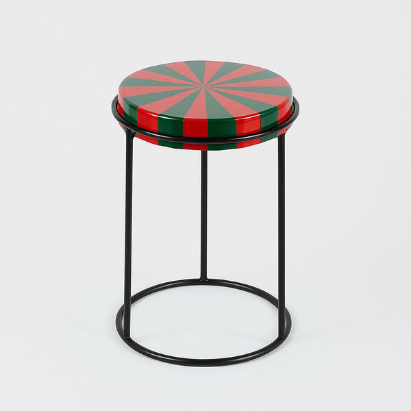 EDG Enzo De Gasperi | Tavolo rotondo bicolore decorativo Natale 2025