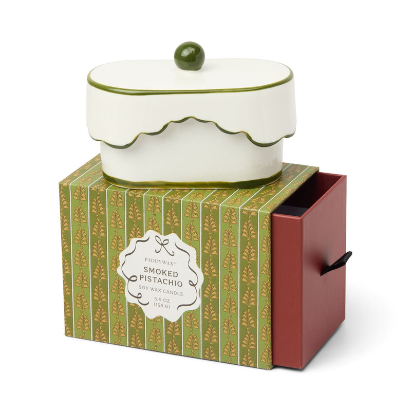 Paddywax | Candela Cherie 5,5oz/155g su piatto in ceramica
