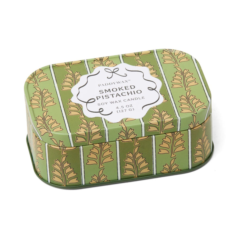 Paddywax | Candela Cherie 4,5 oz/127 g in latta stampata