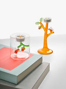 Ichendorf Portacandela - Tealight 🐿️ Ghianda in vetro 🎅🎄Natale 2025 Acorns fatta a mano