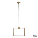 Lampadario Brass Ottone Brunito By EDG Enzo De Gasperi