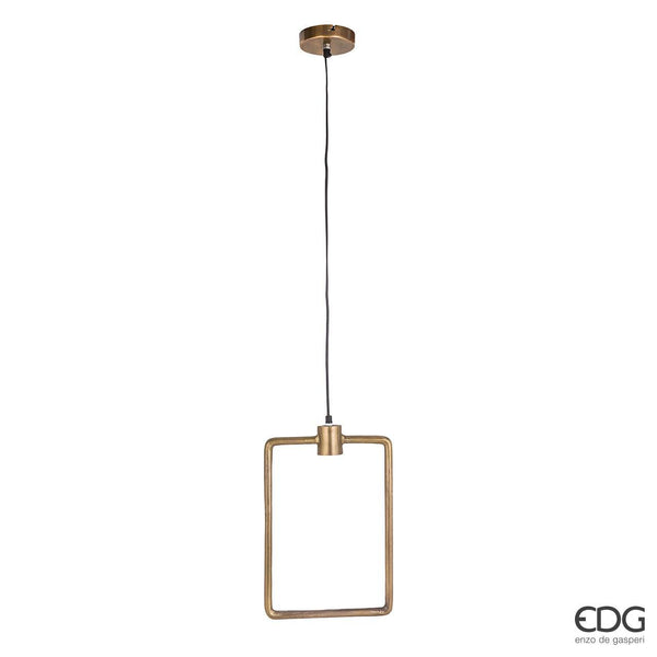 Lampadario Brass Ottone Brunito By EDG Enzo De Gasperi