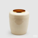 Vaso Charme Bombato in metallo lucido EDG Enzo De Gasperi