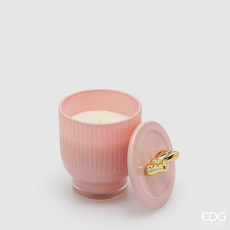 EDG Enzo De Gasperi | Candela profumata a fiocco con vaso in ceramica Natale 2025
