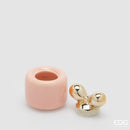 EDG Enzo De Gasperi | Candela a fiocco profumata in ceramica Natale 2025