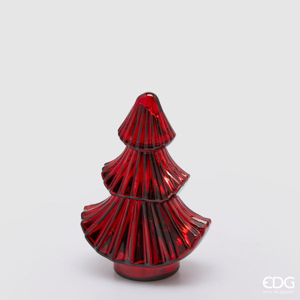 EDG Enzo De Gasperi | Candela ad albero forestale in vetro Natale 2025