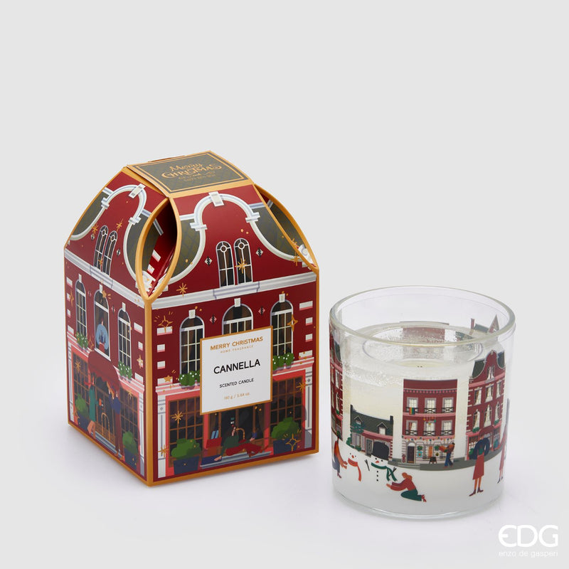 EDG Enzo De Gasperi | Candela profumata "Rue De Rivoli" con gioco LED Natale 2025