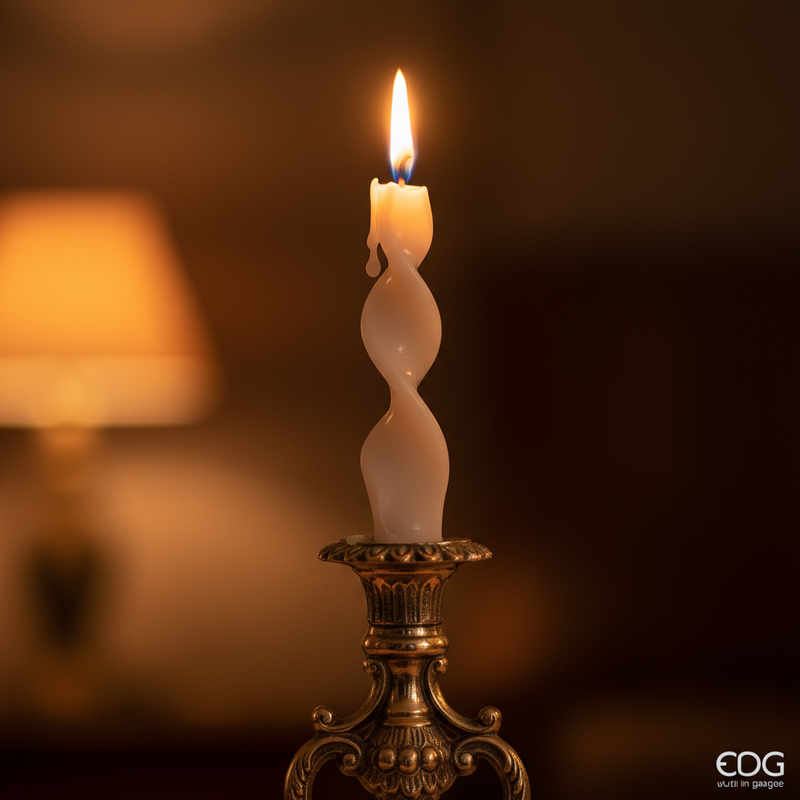 EDG Enzo De Gasperi | Candela Fiamma a Stelo Natale 2025